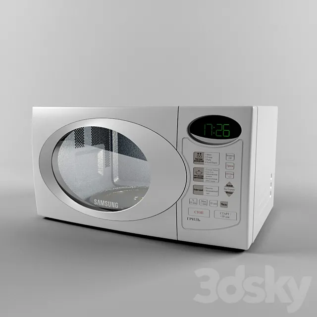 Microwave oven 3DModel
