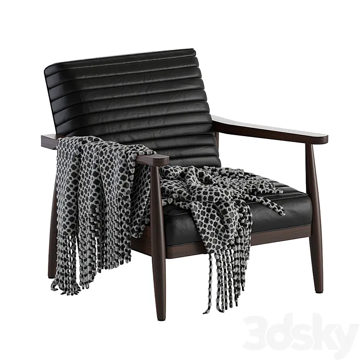 Mid Century Jane Accent Modern Leather Armchair 3D Model Free Download Mid Century Jane Accent Modern Leather Armchair 3D Model Free Download