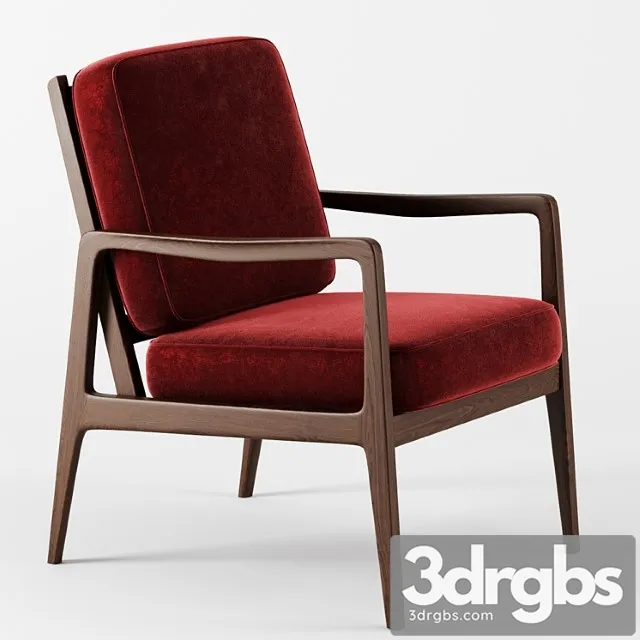 Mid Century Modern Armchair 3D Model Download Mid Century Modern Armchair 3D Model Download