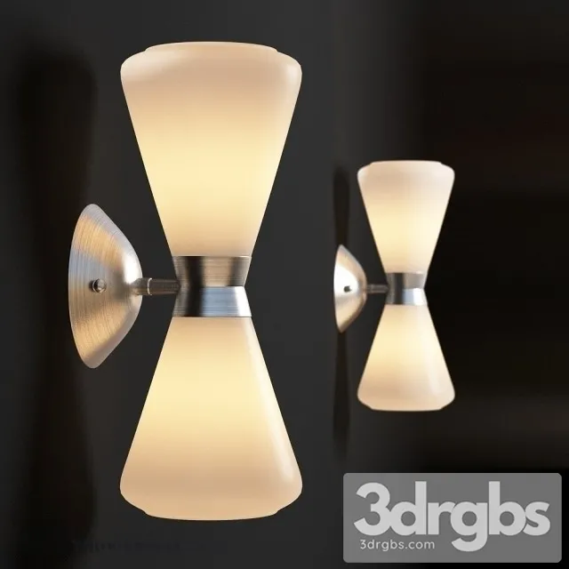 Mid Century Modern Wall Sconce 3D Model Download