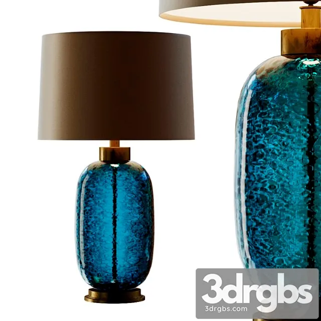 Mid century studio art glass buffet lamp.3 3D Model Download Mid century studio art glass buffet lamp.3 3D Model Download