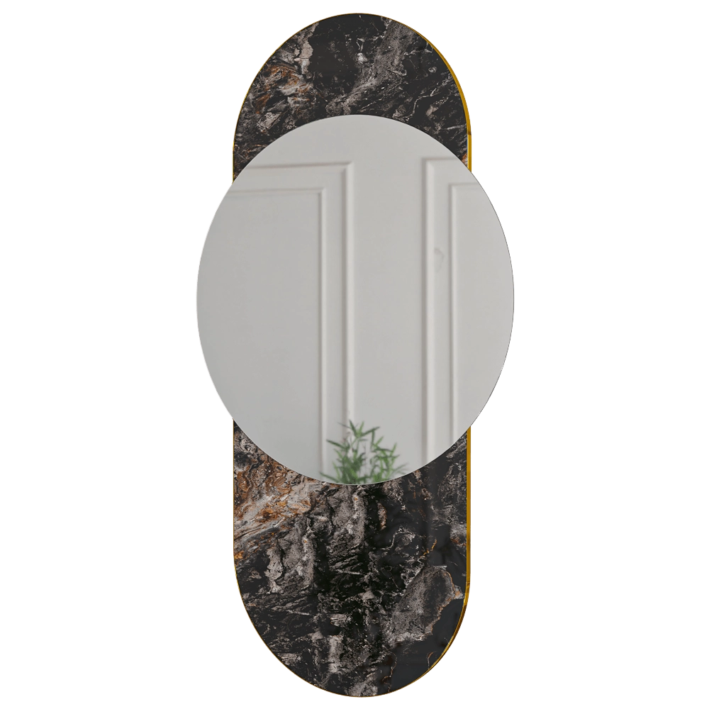 Mideon – Mirror Rock black gold 3D Model Mideon – Mirror Rock black gold 3D Model