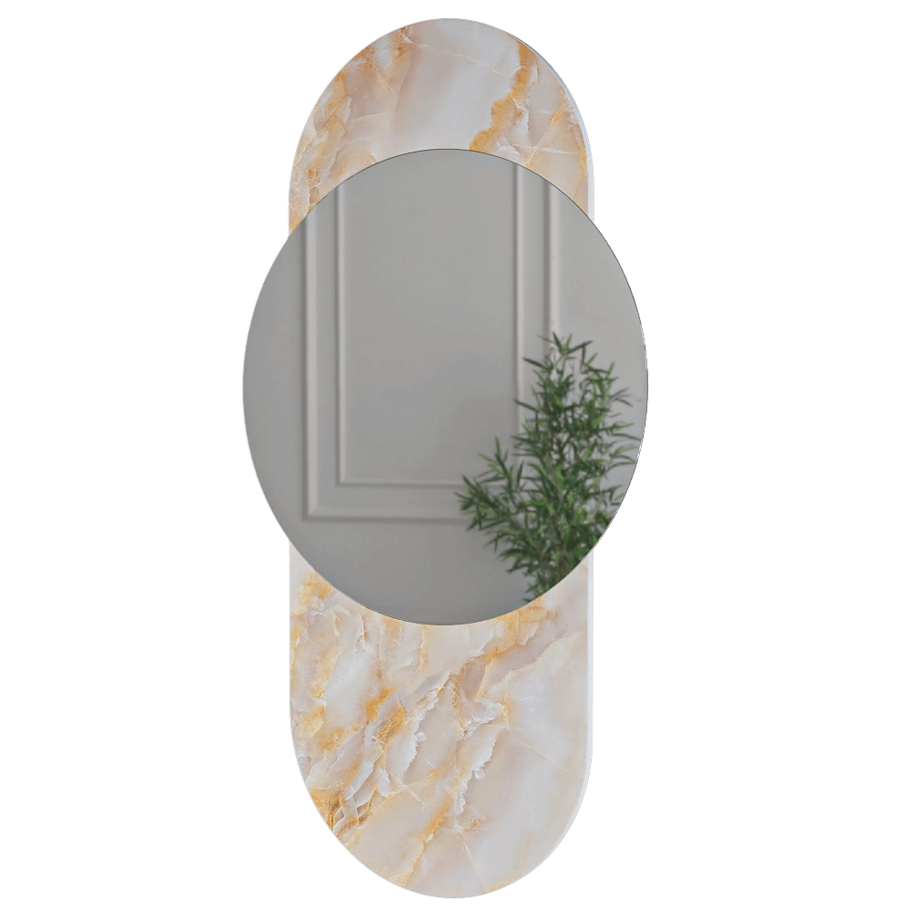Mideon – Mirror Soft Marble 3D Model Mideon – Mirror Soft Marble 3D Model