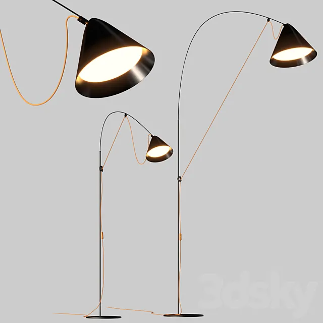 Midgard AYNO floor lamp 3DModel Midgard AYNO floor lamp 3DModel