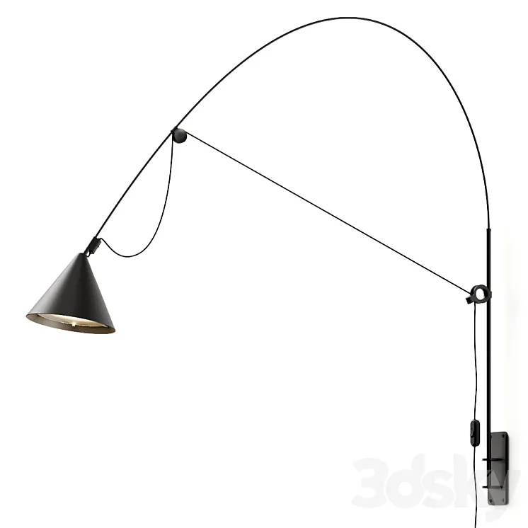 Midgard Light Ayno Wall Lamp 3D Model Free Download