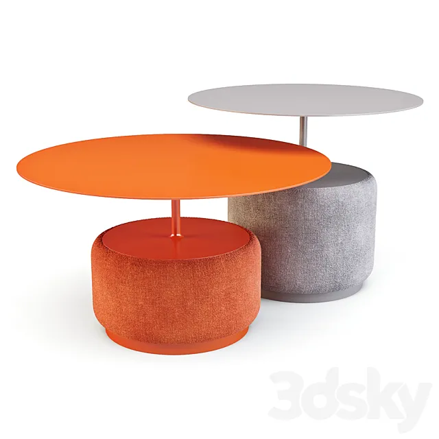 Midj: Bloom – Coffee Tables 3DModel