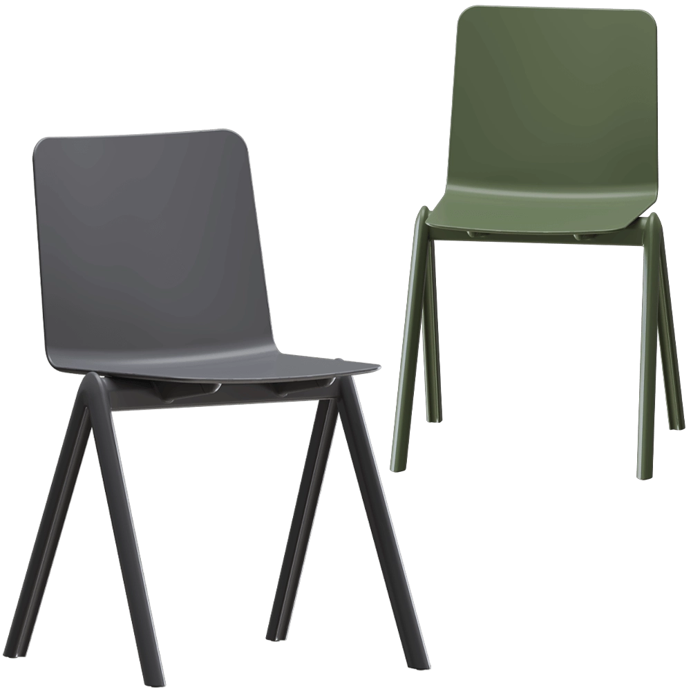 MIDJ  – Chair Stack S PP 3D Model