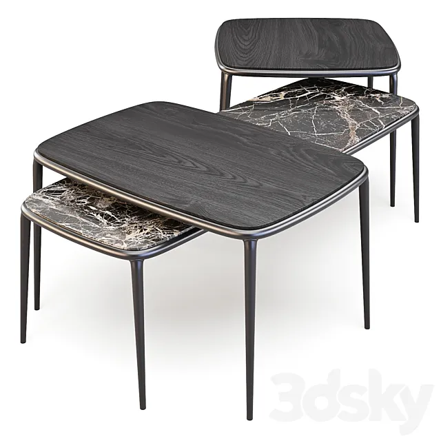 Midj: Lea – Coffee Tables 3DModel