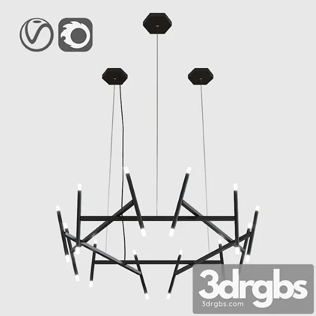 Midnight chandelier 3D Model Download Midnight chandelier 3D Model Download