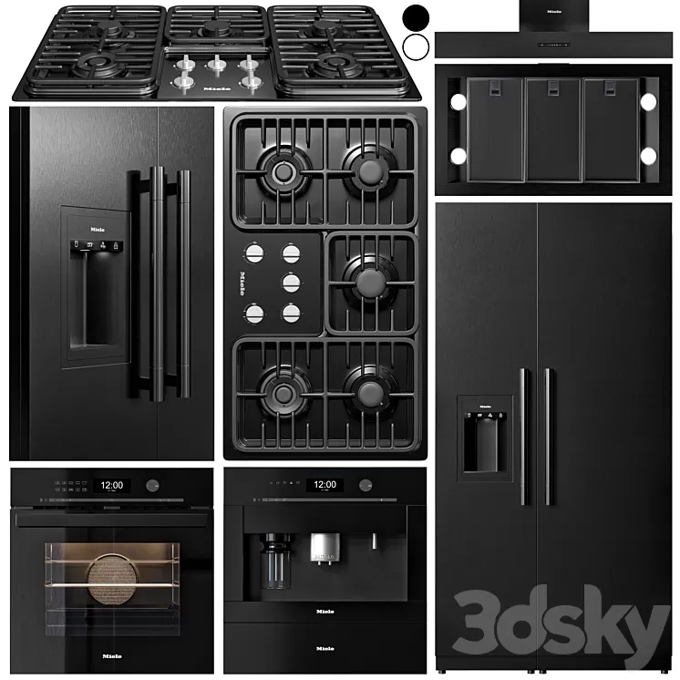 miele appliance collection 2 3D Model