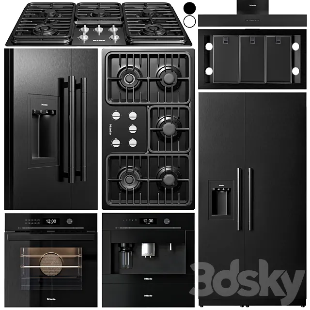 miele appliance collection 2 3DModel miele appliance collection 2 3DModel