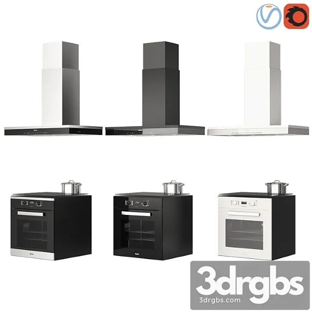 Miele Appliances 1 3D Model Download