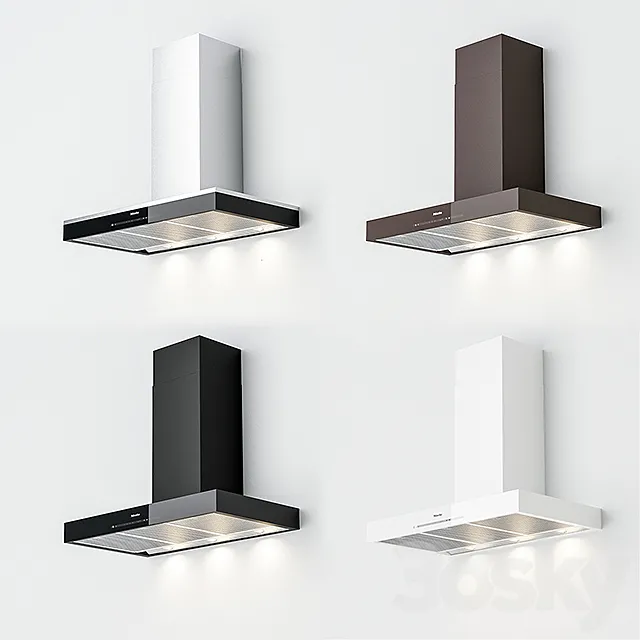 Miele DA 6690 W 3DModel