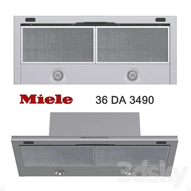 Miele Exhaust 36 DA 3490 3D Model