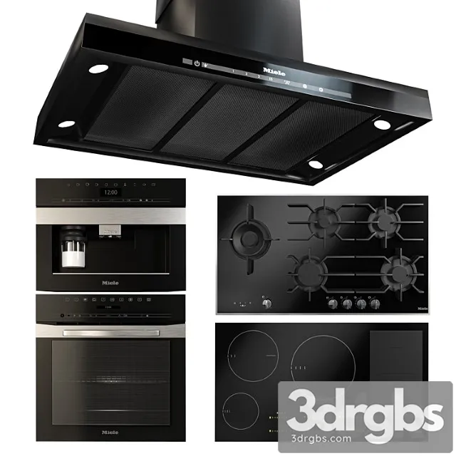 Miele Kitchen Appliances 2 1 3D Model Download
