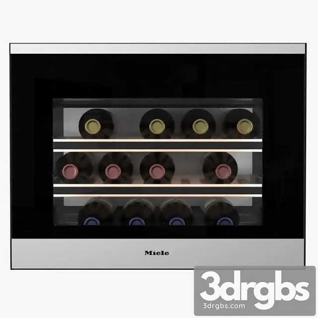 Miele kwt 6112 ig built-in wine conditioning unit 2 3D Model Download