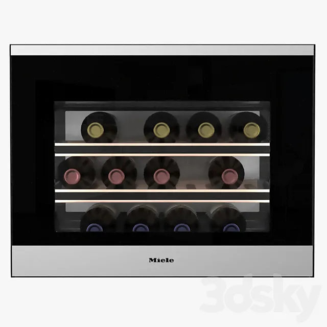 Miele KWT 6112 iG Built-in wine conditioning unit 3D Model
