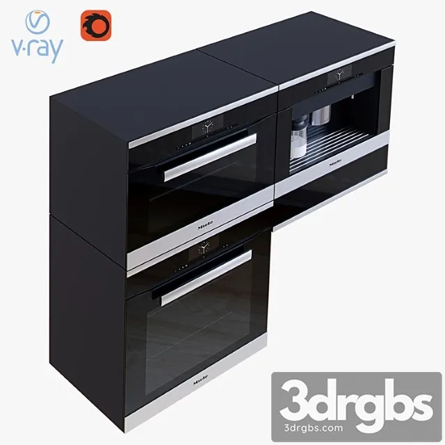 Miele Set 3D Model Download