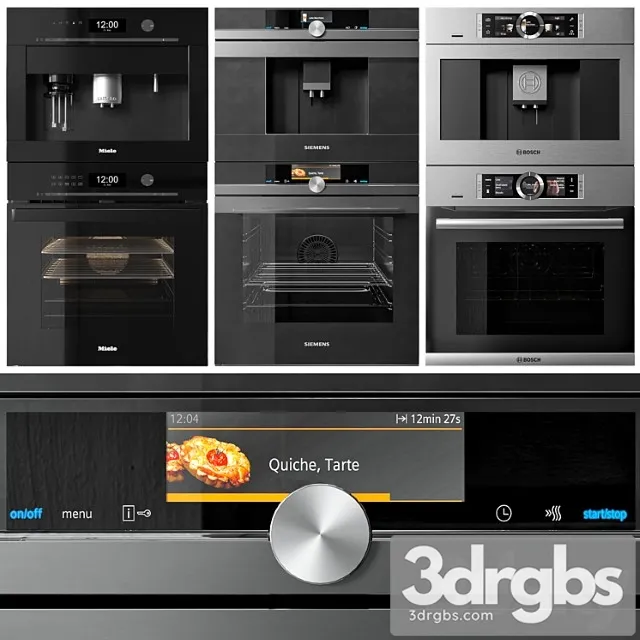 Miele, siemens and bosch double oven and coffeemaker collection Miele, siemens and bosch double oven and coffeemaker collection