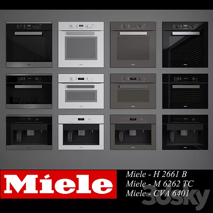 Miele Technology Set 3D Model