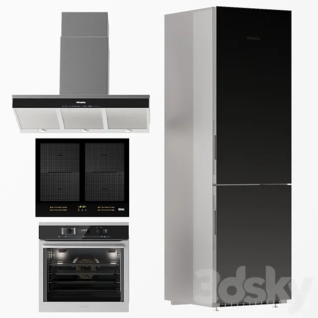 Miele Tool Kit 3D Model Miele Tool Kit 3D Model