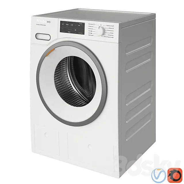 Miele Washing Machine 3D Model