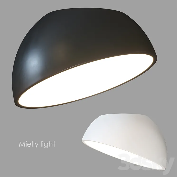 Mielly light Ceiling lamp 3D Model Free Download