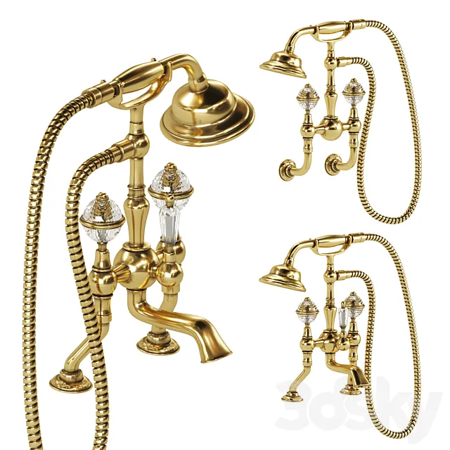 Migliore Cristalia Swarovski Mixers 3D Model