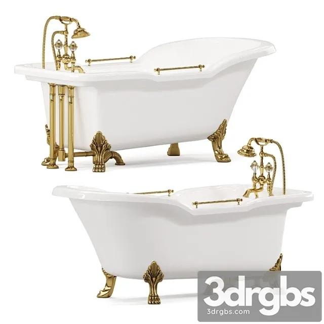 Migliore Imperio Bathtub on Paws 3D Model Download