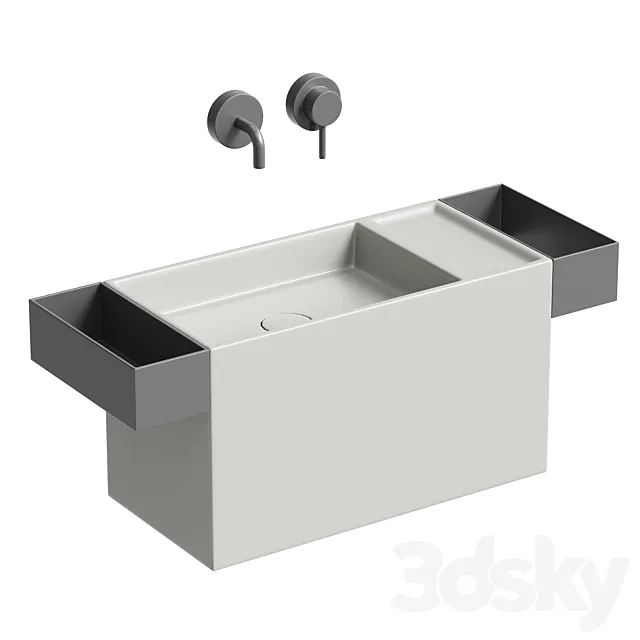 MIGNON washbasin 3D Model MIGNON washbasin 3D Model