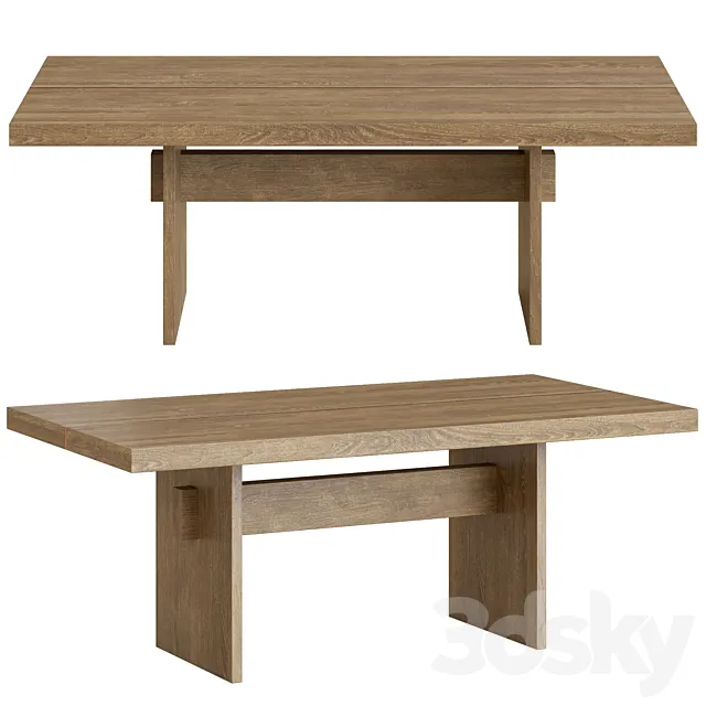 Mihaela Dining Table 3D Model