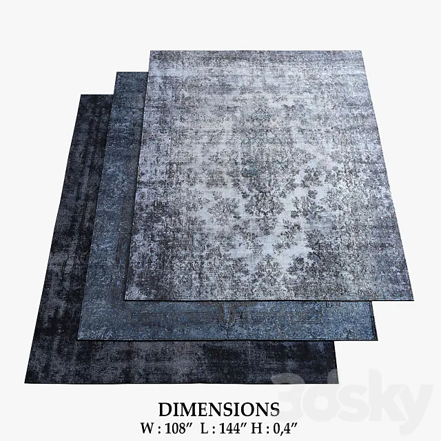 Miinu Rugs_536 3DModel Miinu Rugs_536 3DModel
