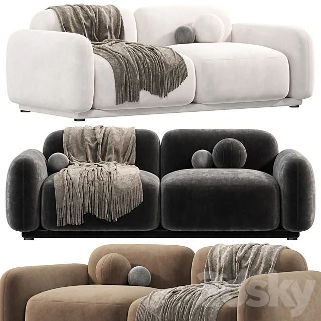 Mikka Sitzer Sofa by nvgallery sofas 3D Model Mikka Sitzer Sofa by nvgallery sofas 3D Model