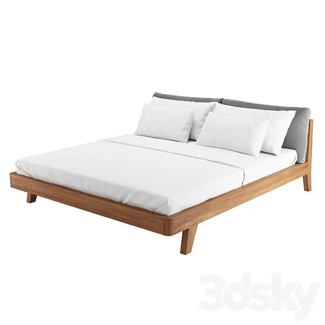 Mikkel bed 3D Model Mikkel bed 3D Model