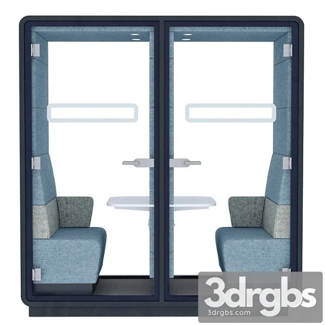 Mikomax Smart Office Hush Twin 3D Model Download