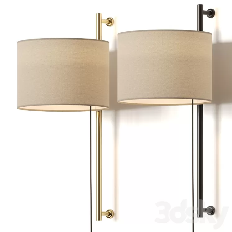 Milan Iluminacion Twain Wall Lamp 3D Model Free Download Milan Iluminacion Twain Wall Lamp 3D Model Free Download
