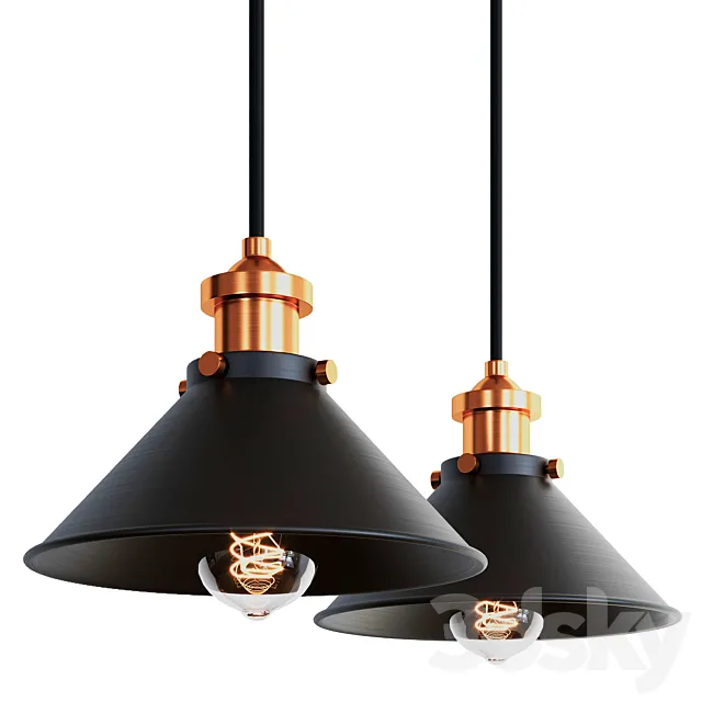 Milan Lamp 3D Model Milan Lamp 3D Model