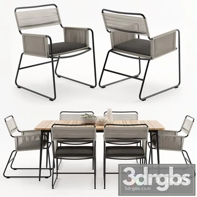 Milan Outdoor Carver 3D Model Download