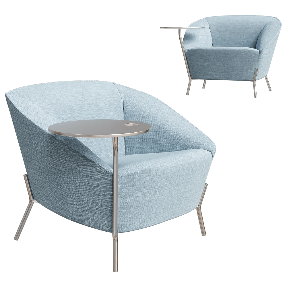 Milani  – Armchair Nuvola 3D Model