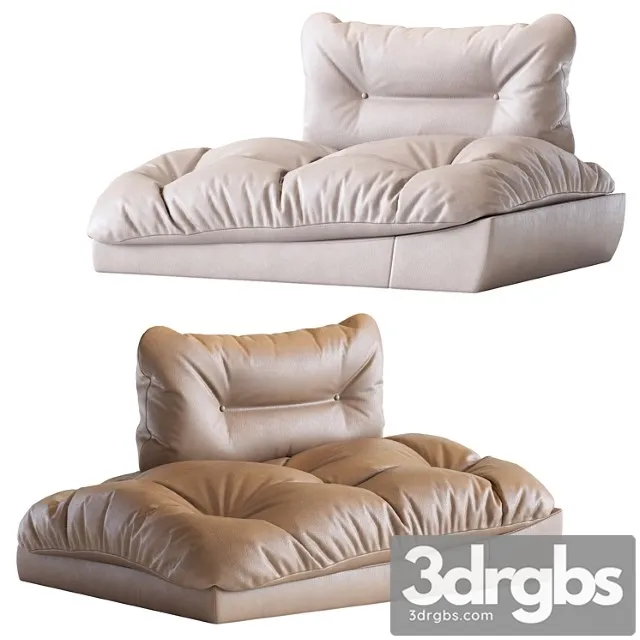 Milano Baxter Armchair 1 3D Model Download Milano Baxter Armchair 1 3D Model Download