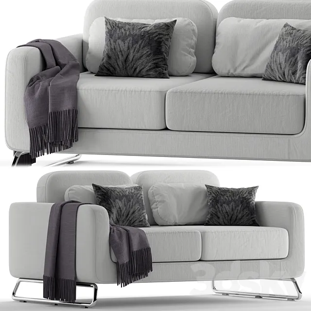 Milano Freddie_sofa 3D Model Milano Freddie_sofa 3D Model