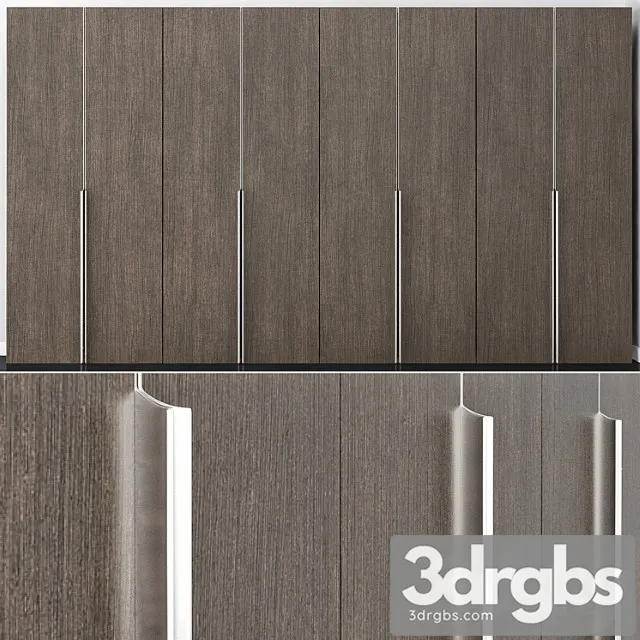 Milano wardrobe 3D Model Download