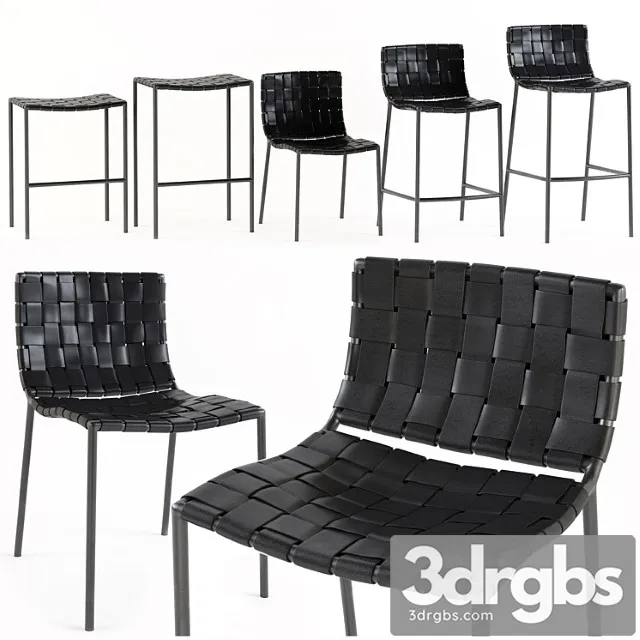 Milano woven stools Milano woven stools