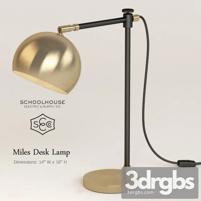 Miles Desk Lamp 3D Model Download Miles Desk Lamp 3D Model Download