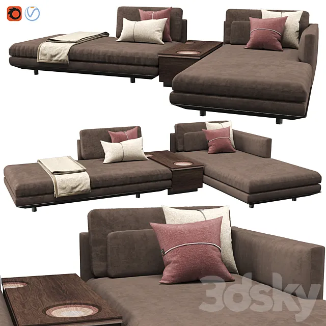 Miles & Ripples Box By Casamania & Horm 3D Model