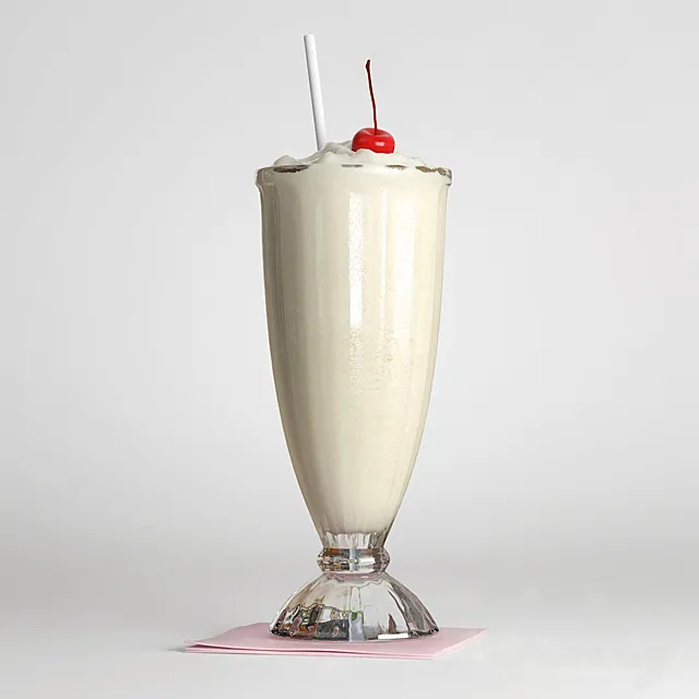 Milkshake 3D Model Milkshake 3D Model