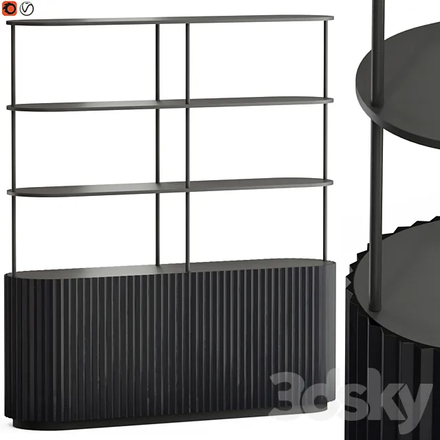 Milla & Milli Eternel Bookcase 3DModel