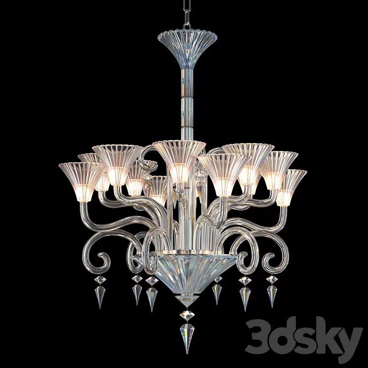MILLE NUITS LUSTRE 12L 3D Model MILLE NUITS LUSTRE 12L 3D Model