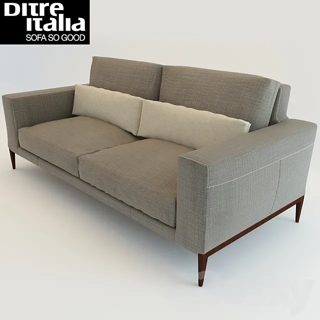 Miller sofa 3D Model Miller sofa 3D Model