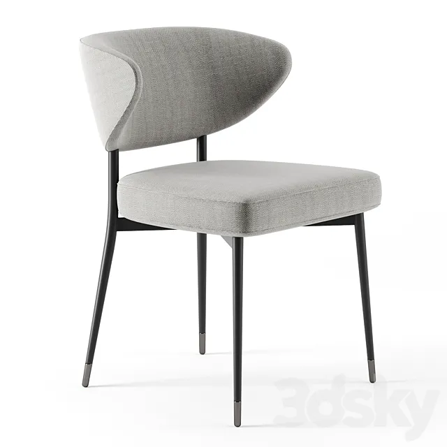 Mills chair by Minotti 3DModel